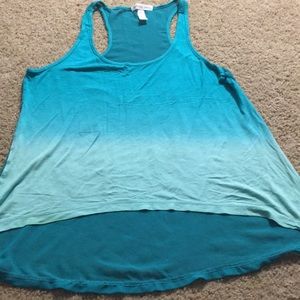 Ambiance Apparel Teal Tank